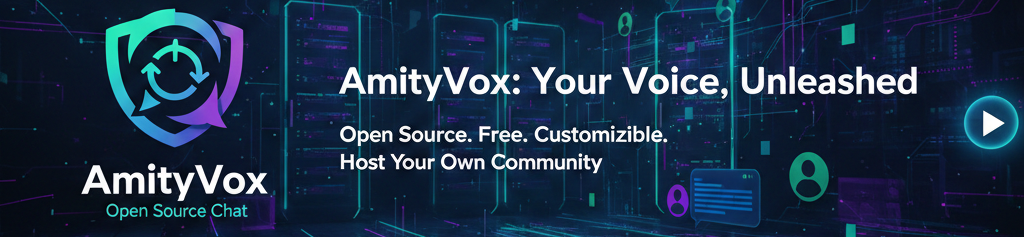 AmityVox - self-hosted federated chat platform with voice, video, encryption, and bridges to Matrix, Discord, Slack, and IRC